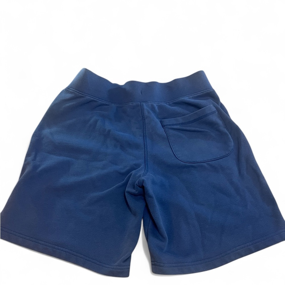 CHAMPION BLUE SWEAT SHORTS - Picture 2 of 6